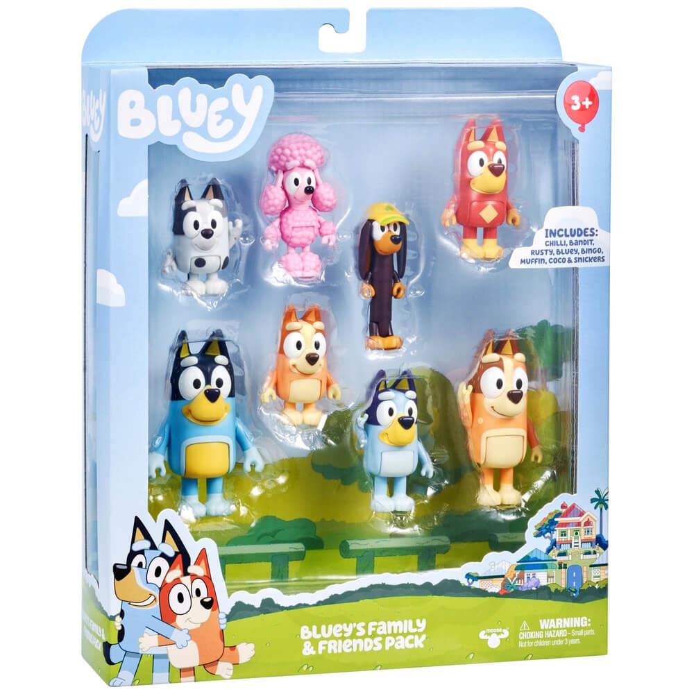 Bluey Family & Friends 8 Figure Pack